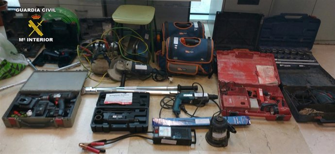 Material intervenido