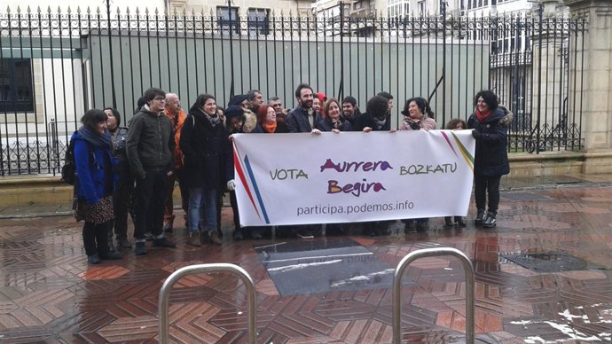 Candidatura primarios podemos euskadi aurrera begira