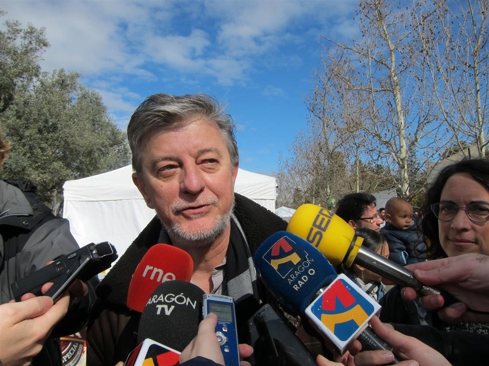 El alcalde de Zaragoza, Pedro Santisteve.