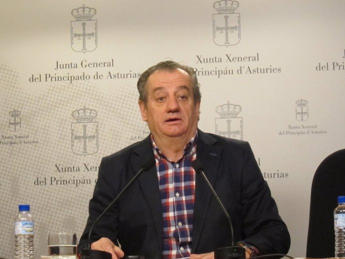 El portavoz de Ciudadanos en la Junta General, Nicanor García