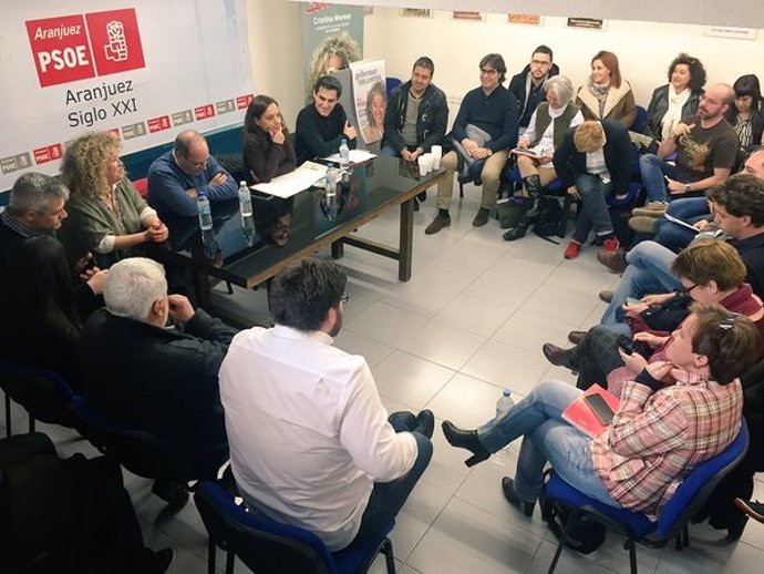 Reunión de la Comisión Ejecutivo regional del PSOE-M