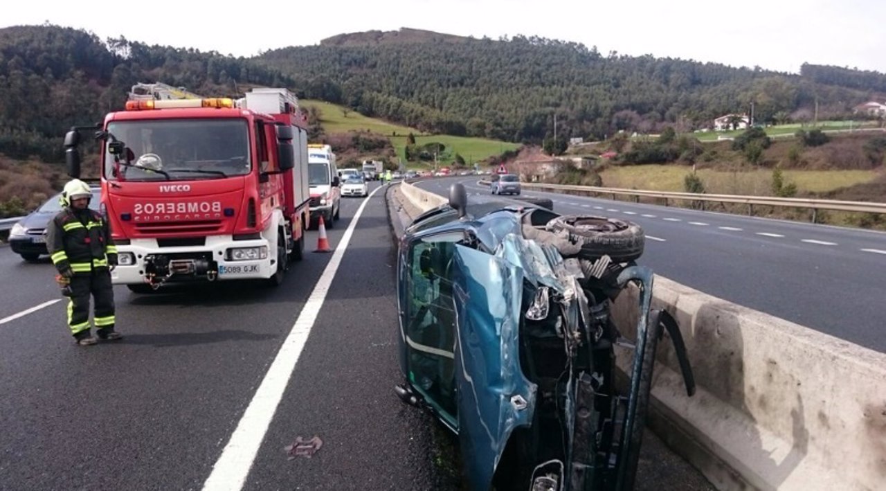 Accidente en Ontón