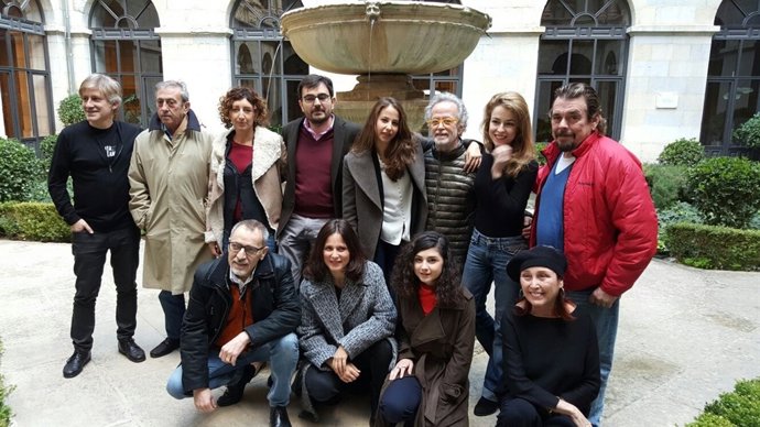 Actores participantes en la Muestra de Cine Español Inédito de Jaén