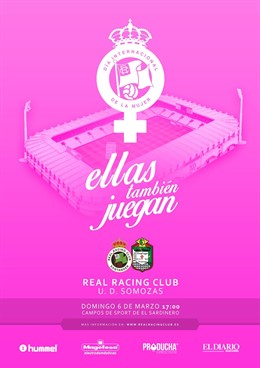 Cartel 'Ellas también juegan'