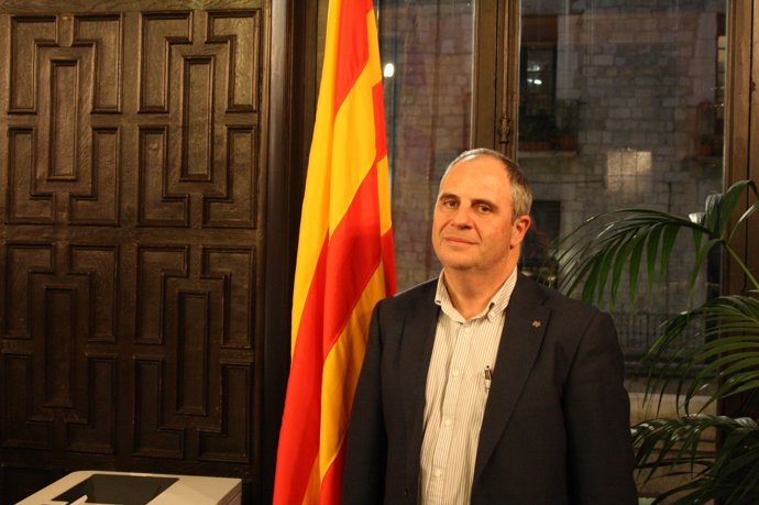 El alcalde de Girona, Albert Ballesta. 