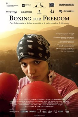 Poster de 'Boxing for freedom'
