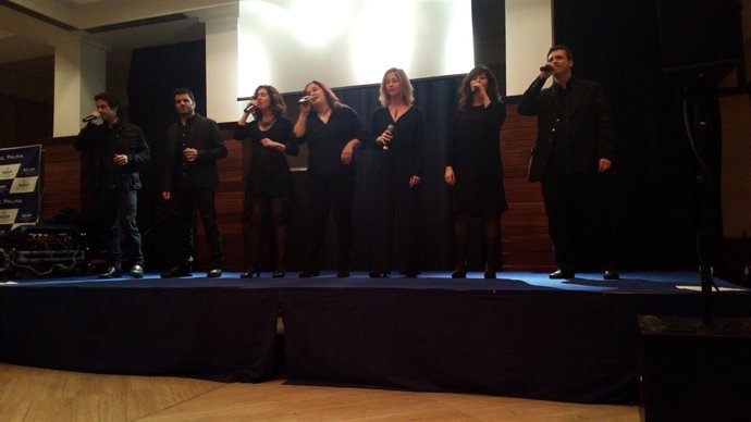 El grupo vocal Cap Pela