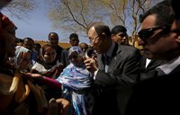 Ban Ki Moon lamenta la "trágica" situación de los refugiados saharauis