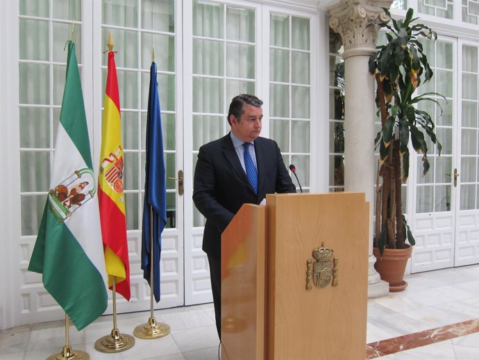 Delegado del Gobierno en Andalucía, Antonio Sanz.