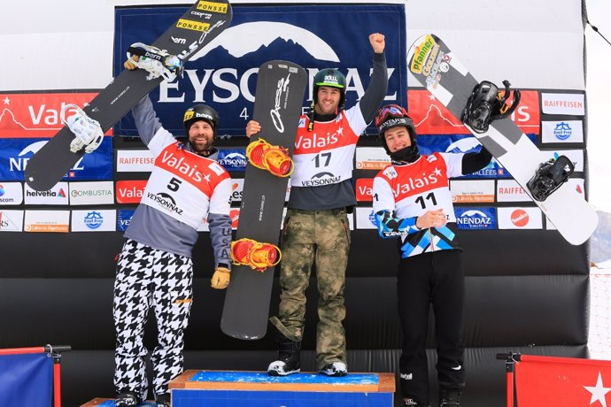 Lucas Eguibar Veysonnaz Copa Mundo snowboard