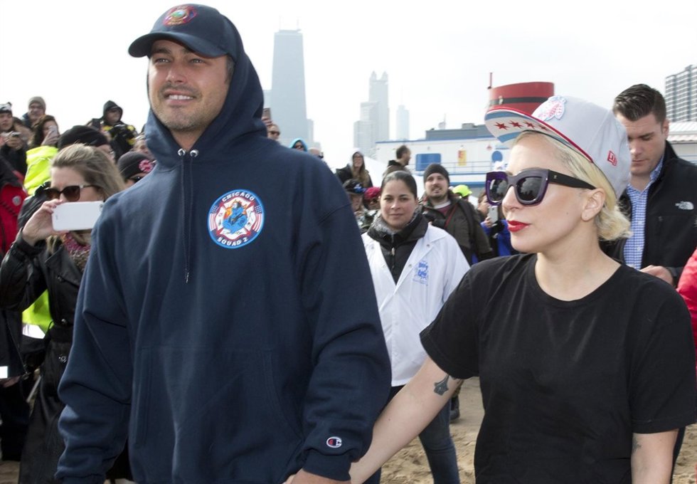 Taylor Kinney y Lady Gaga