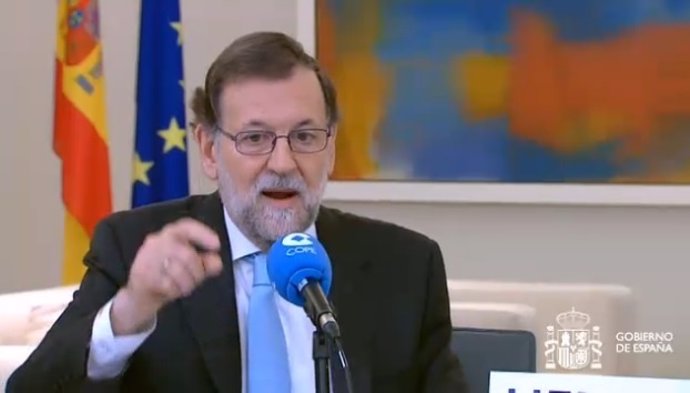 Rajoy en la cadena Cope