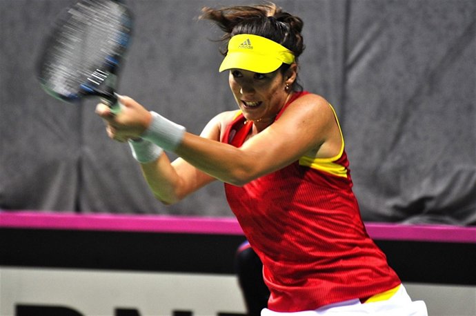 Garbiñe Muguruza Copa Federación