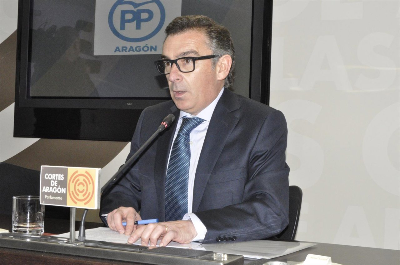 El diputado del PP en las Cortes de Aragón, Luis María Beamonte