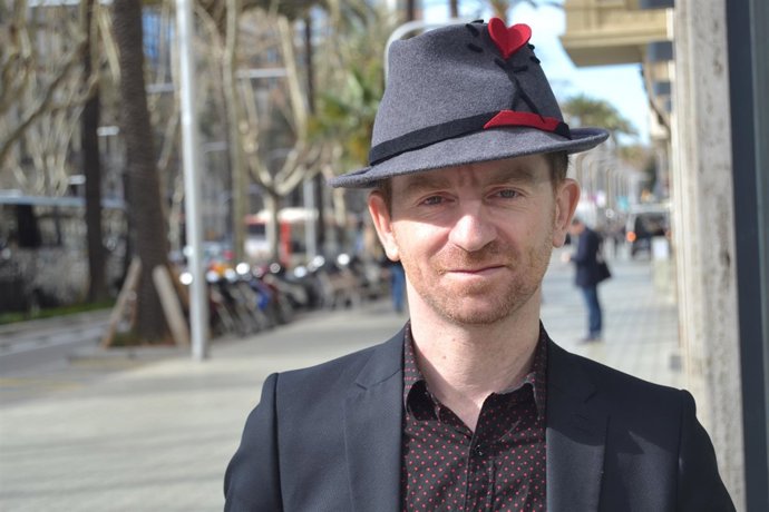 Mathias Malzieu durante la presentación de su libro en Barcelona