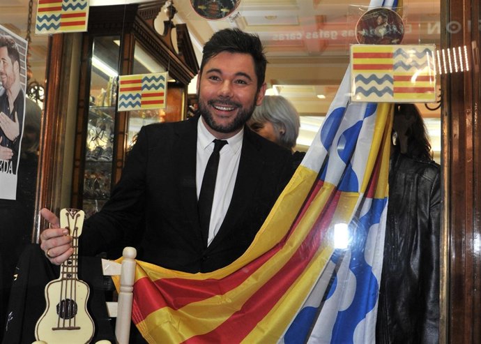 Miguel Poveda hijo predilecto de Badalona/Oller