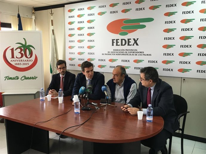 Rueda de prensa de Fedex