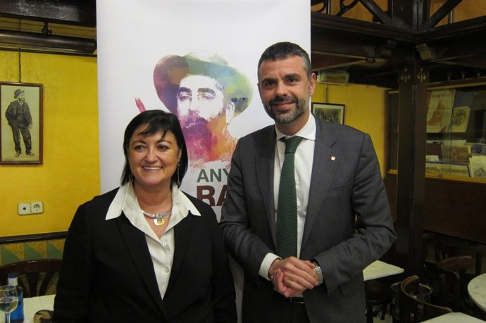 La comisaria V.Panyella y S.Vila