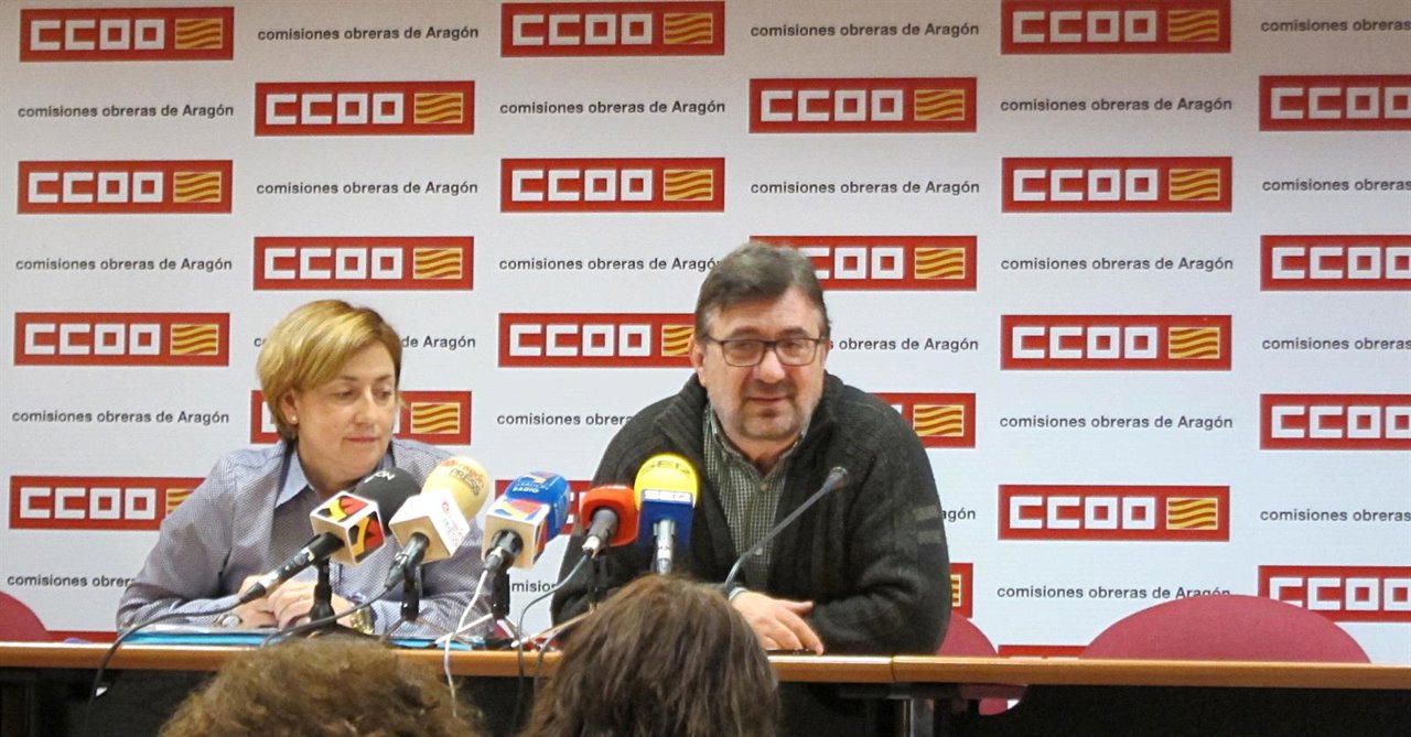 Delia Lizana y Julián Buey.