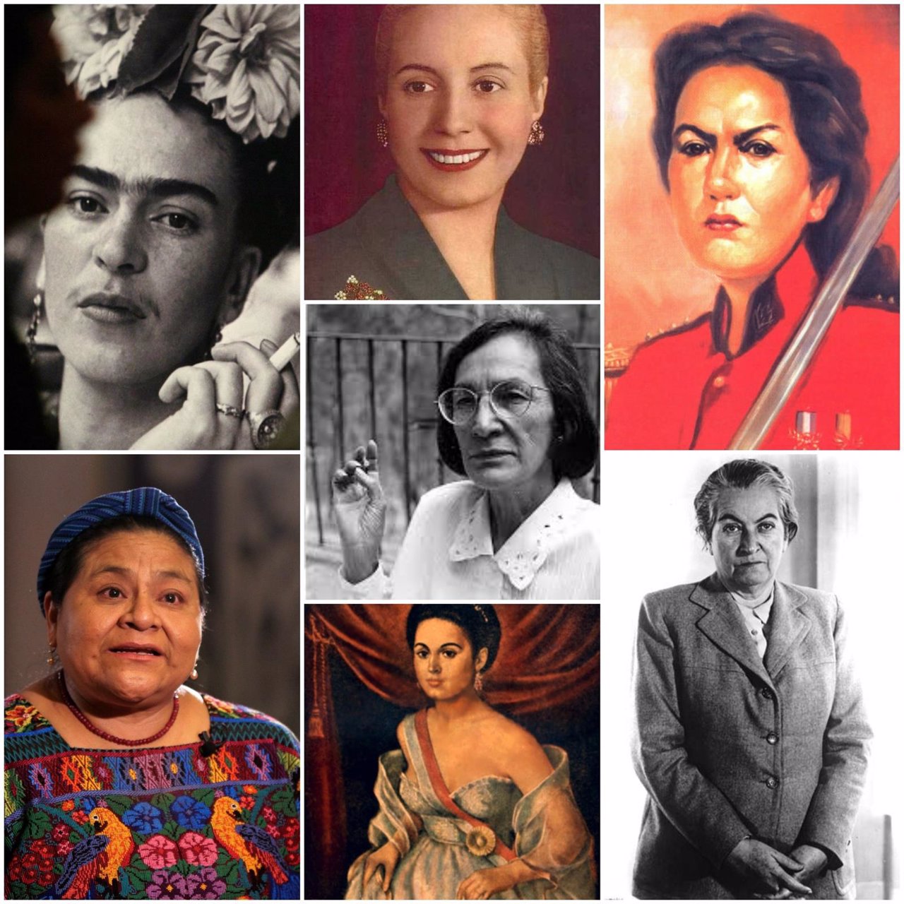 7 imágenes de mujeres que marcaron la historia de Iberoamérica