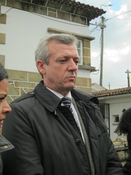 El vicepresidente de la Xunta y secretario general del PPdeG, Alfonso Rueda