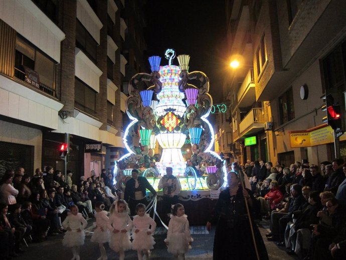 Imagen de una gaiata en las fiestasde la Magdalena de Castellón
