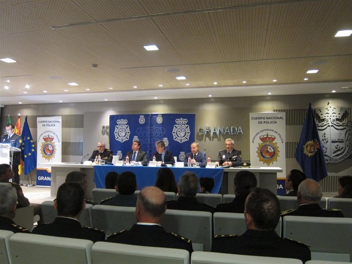 Homenaje al agente Jorge García Tudela, fallecido en Kabul.