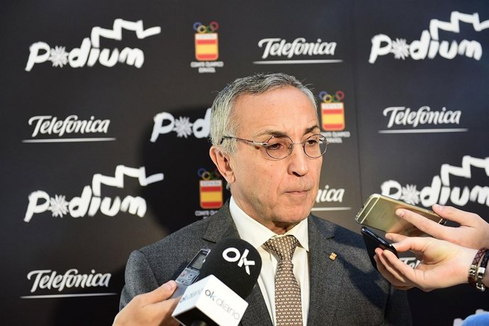 Alejandro Blanco atiende a los medios