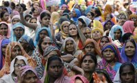 Más del 40% de las mujeres de India viven confinadas al trabajo doméstico