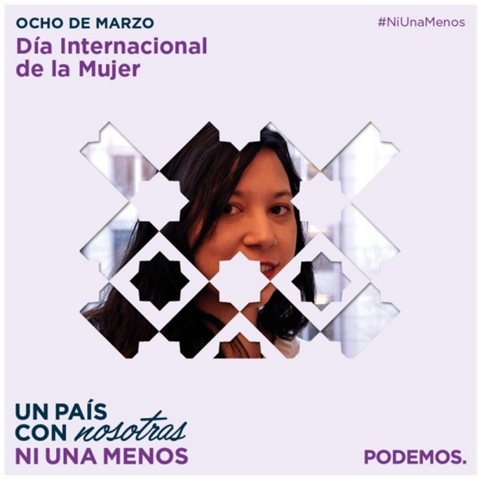 Cartel Día de la Mujer Podemos