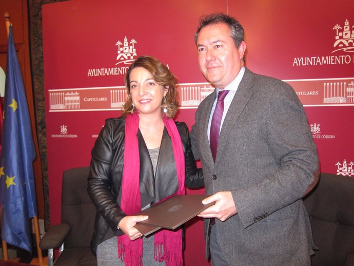 Isabel Ambrosio y Juan Espadas