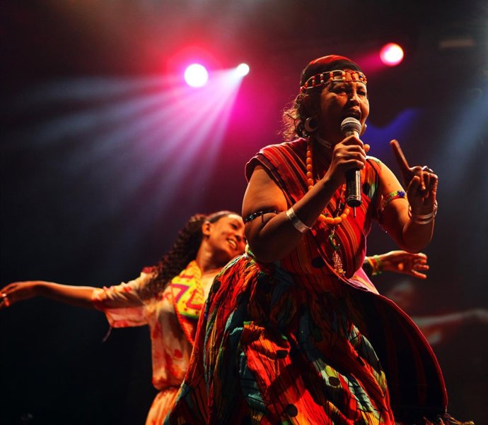 Actuación de Ethiocolor en Etnorsur 2012