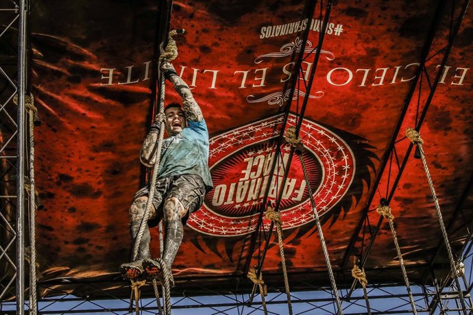 Participante de la Farinato Race.