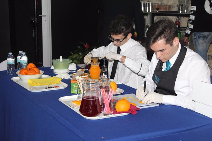 Concurso de coctelería en el Salón H&T