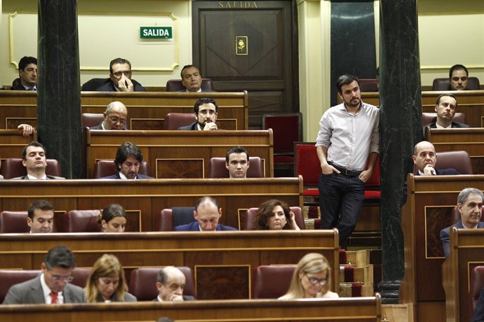 Alberto Garzón en el Congreso