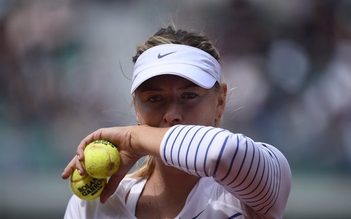 María Sharápova, roland garros 2015.