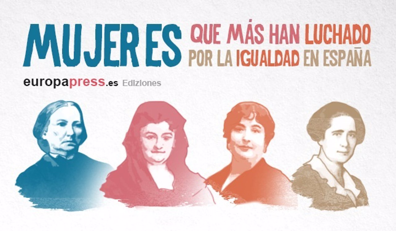 Las 4 mujeres que más han luchado por la igualdad en España