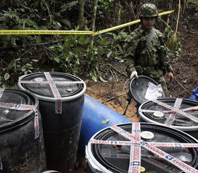 El Ejército confisca cuatro toneladas de explosivos y diverso material de las FA