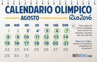Calendario de los Juegos Olímpicos Río 2016