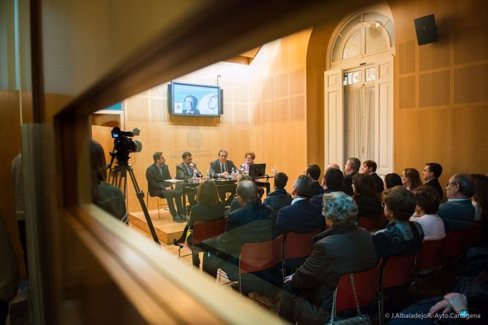 Conferencia del expresidente de la Unesco, Federico Mayor Zaragoza