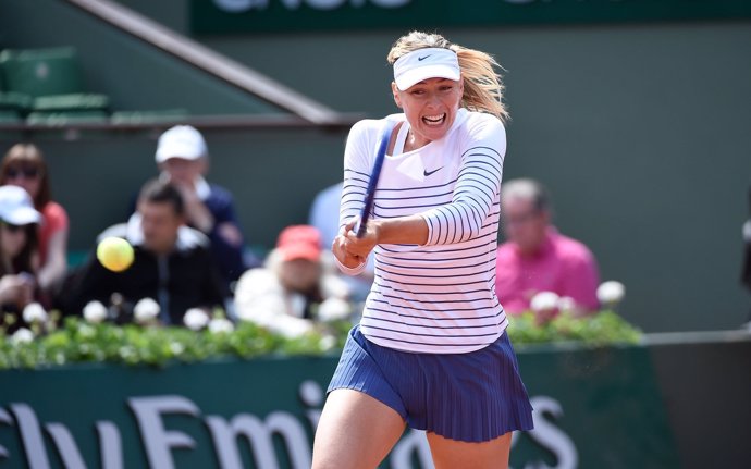 Maria Sharapova en Roland Garros