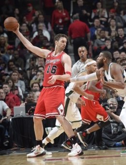Pau Gasol en el Chicago Bulls - Milwaukee Bucks