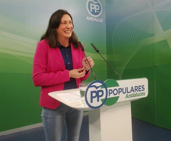Dolores López, hoy en rueda de prensa