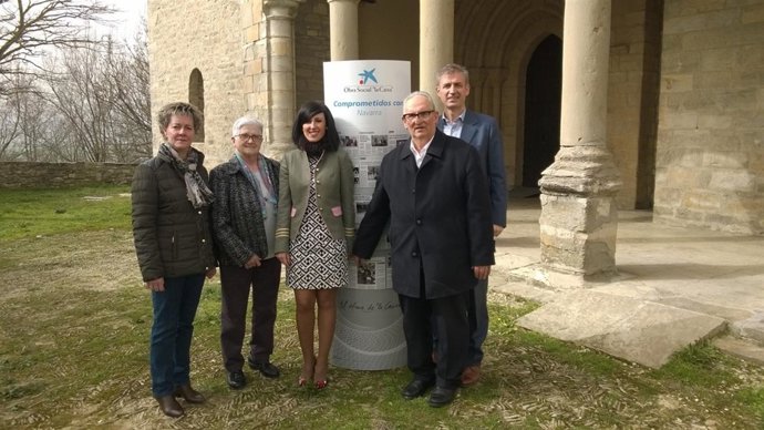 Ayuda de Obra Social La Caixa a Cáritas de Orkoien.