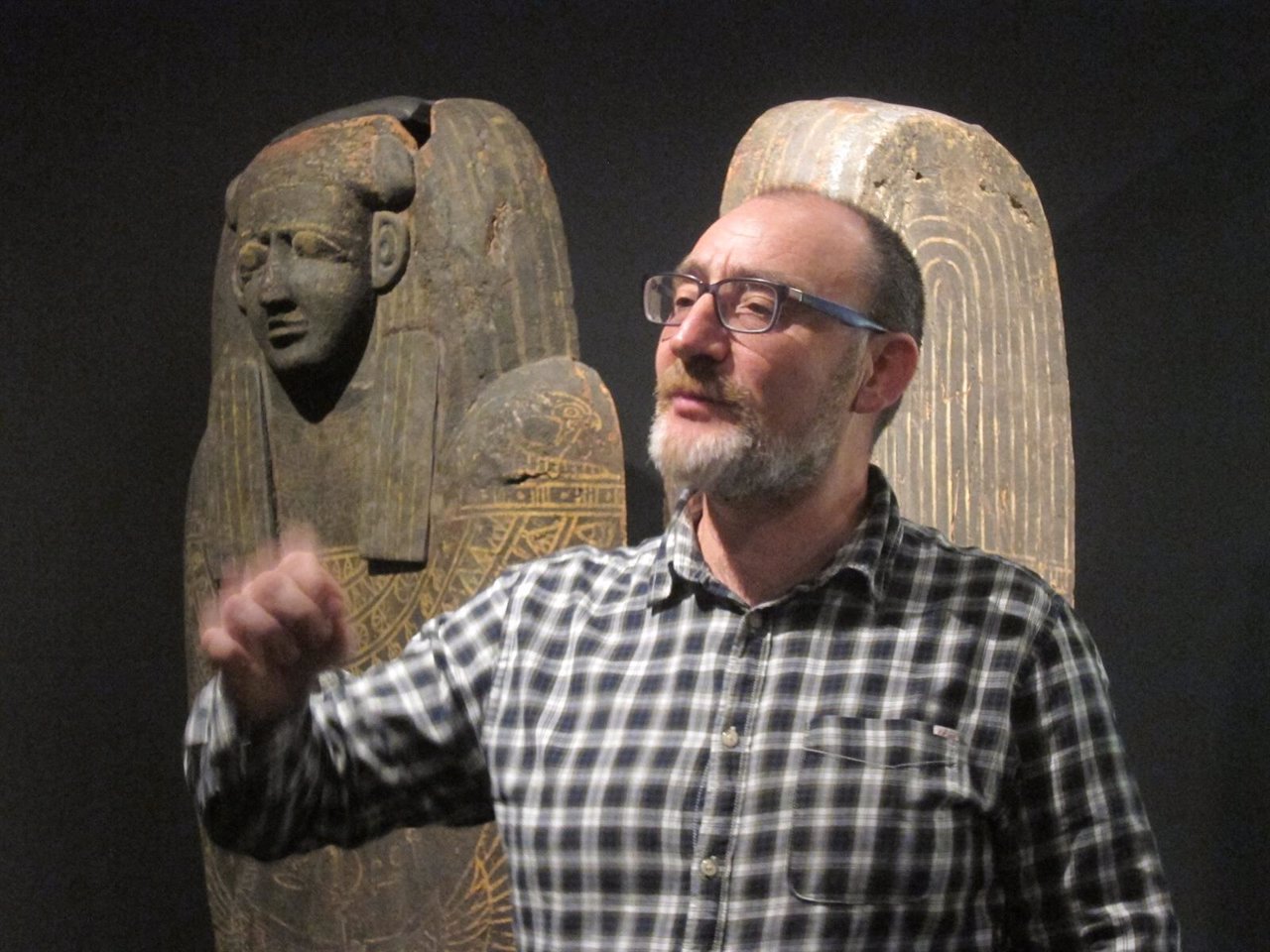 Presentación de la exposición 'Osiris. Déu d'Egipte' en el Museu Egipci