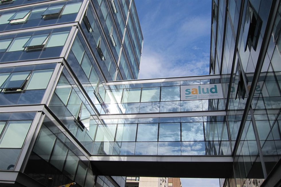 Fachada del Servicio Aragonés de Salud, Departamento de Salud de Aragón