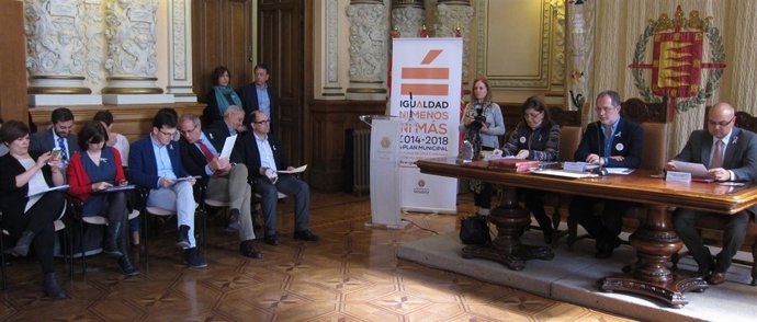 Acto del Día de la Mujer en el Ayuntamiento de Valladolid