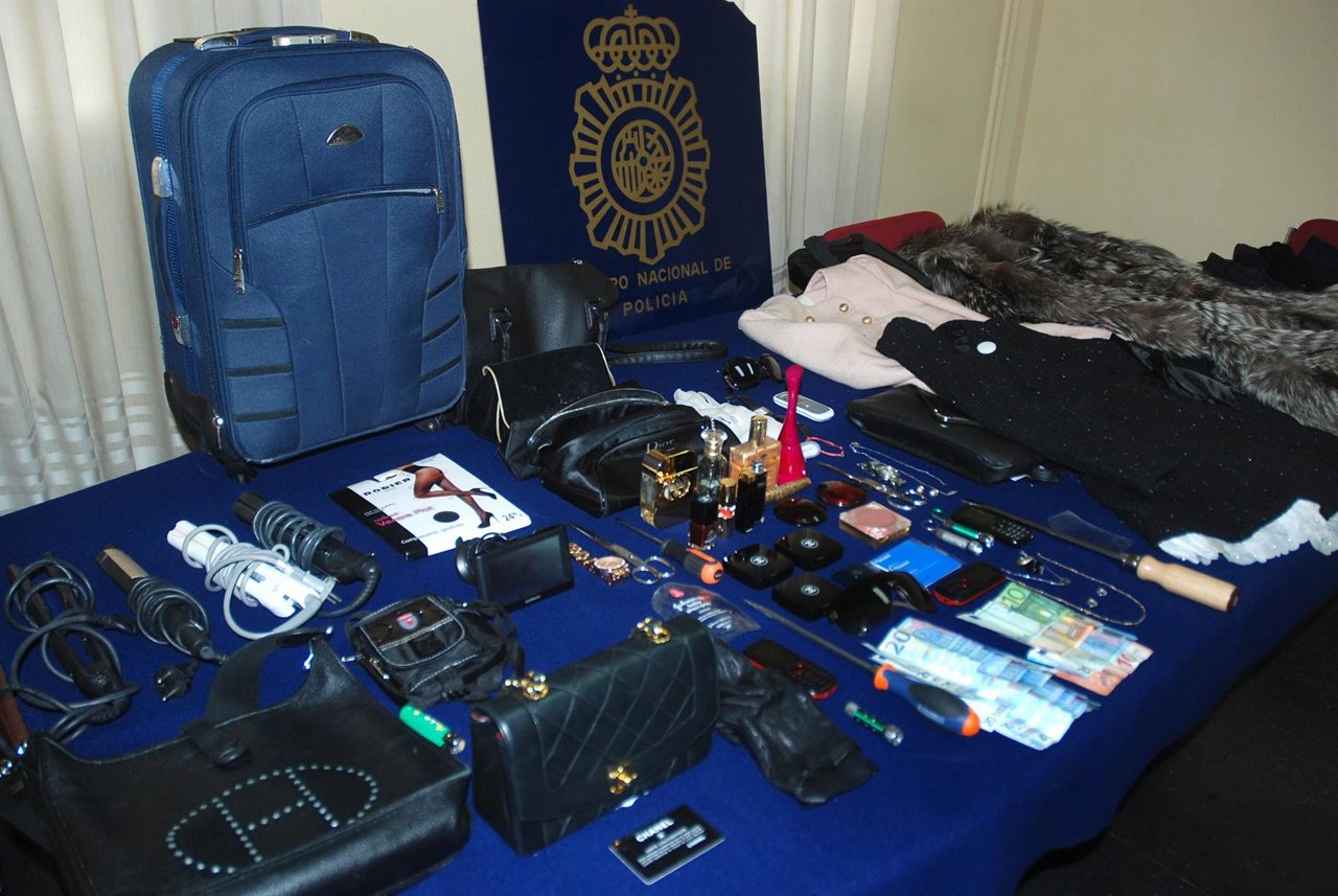 Material robado en Aragón, La Rioja y Navarra