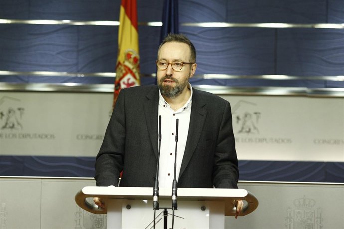 Rueda de prensa de Juan Carlos Girauta en el Congreso