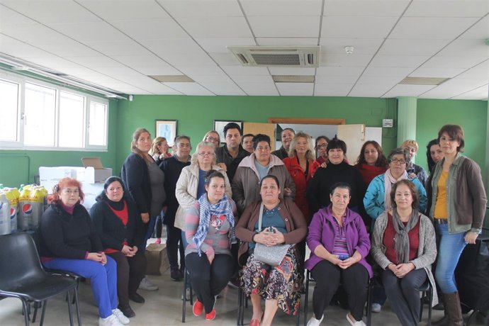 Cocina solidaria del Polígono Sur.